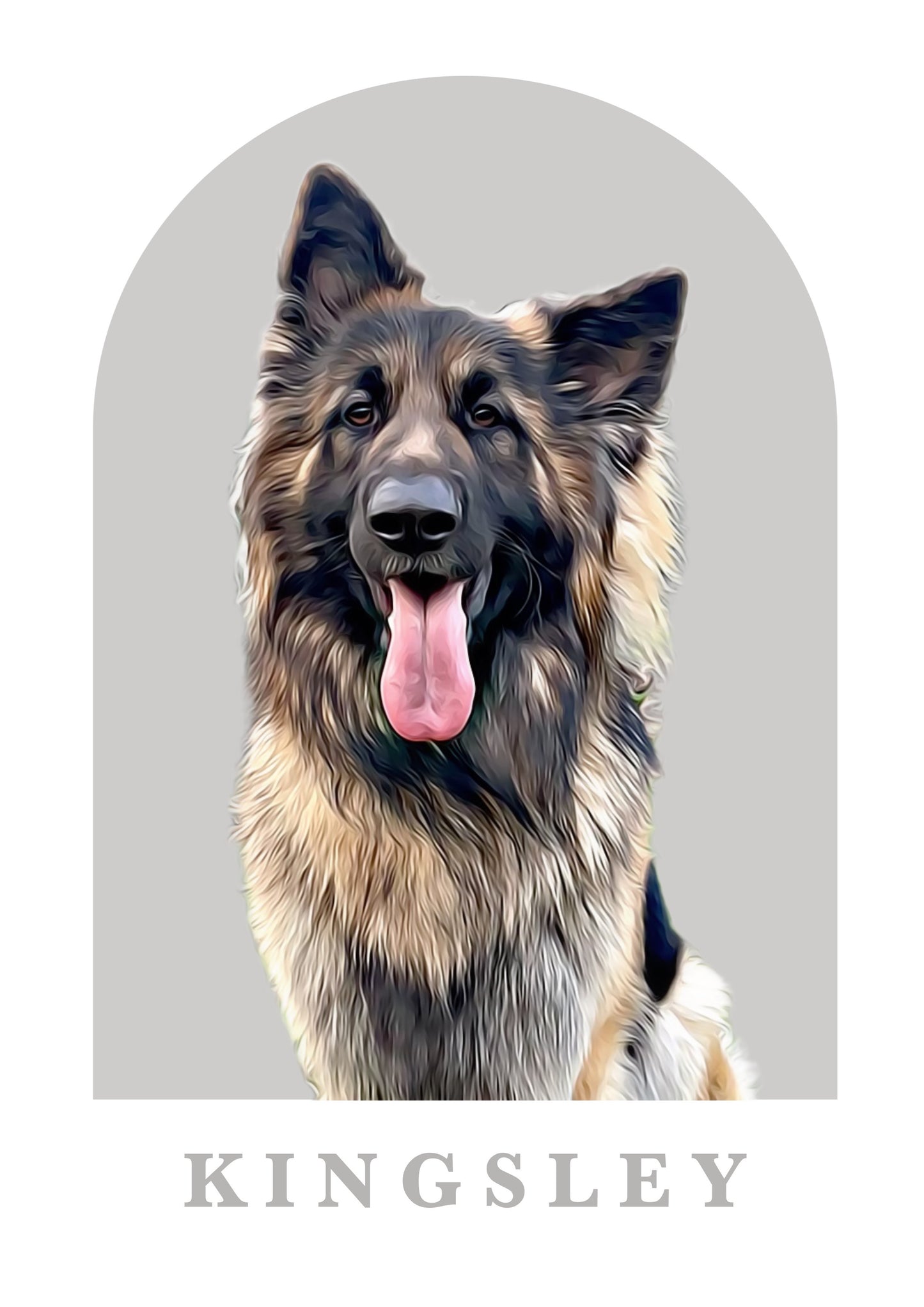 The Arch Pooch Portrait